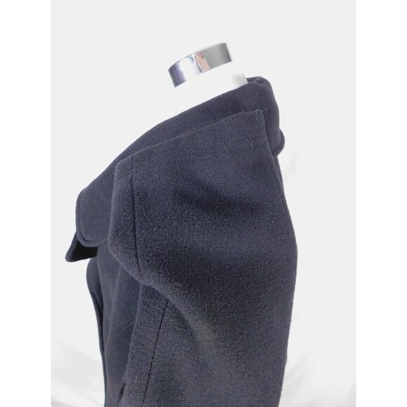 Valerie Stevens Black Double-Breasted Peacoat 3X - Plus Size Winter - Excellent - Picture 5 of 12